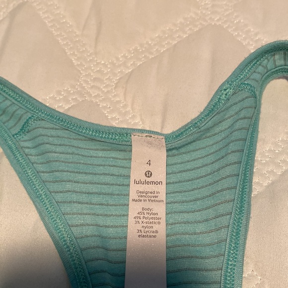 Lululemon Racerback Tank in excellent condition - Picture 3 of 4